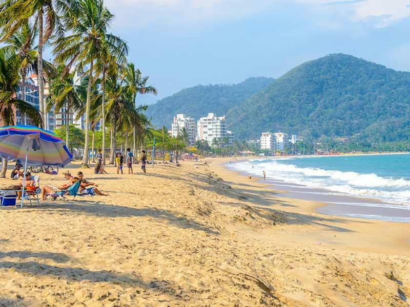 Ap Na Avenida Da Praia Caraguatatuba Extérieur photo